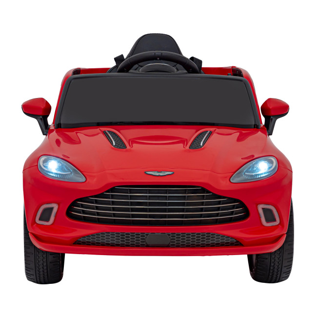Детская аккумуляторная машинка Aston Martin DBX Красная