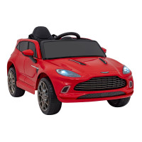 Детская аккумуляторная машинка Aston Martin DBX Красная
