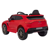 Детская аккумуляторная машинка Aston Martin DBX Красная