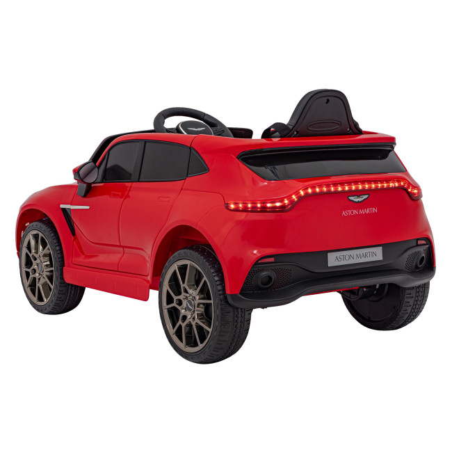 Детская аккумуляторная машинка Aston Martin DBX Красная