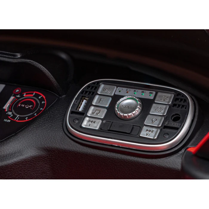 Дитяча акумуляторна машинка Aston Martin DBX Червона