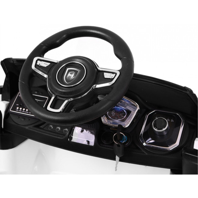 Детский электромобиль Rapid Racer Оранжевый + Пульт + Свободный старт + EVA + MP3 LED
