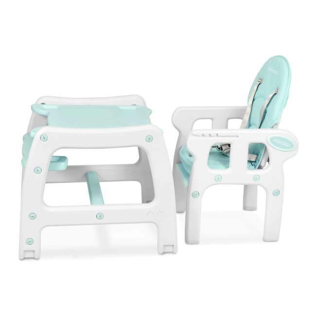 Стільчик для годування 5-в-1 Ricokids Sinco бірюзовий
