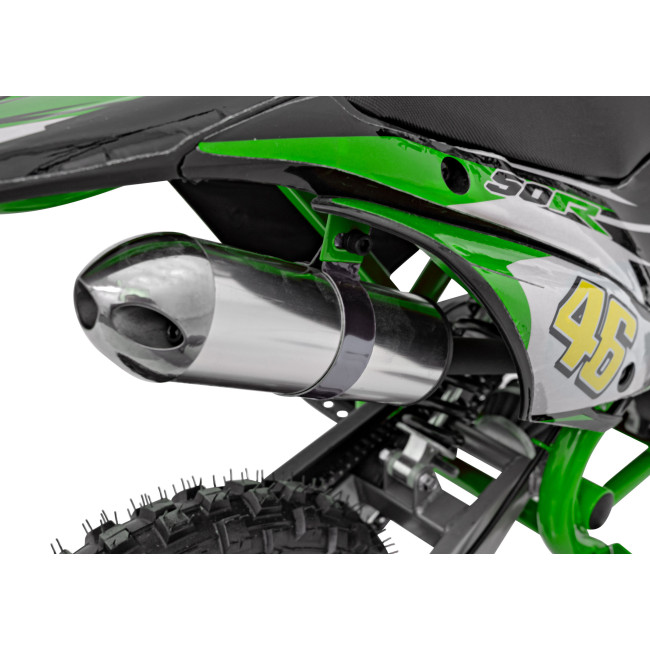 Детский аккумуляторный мотоцикл RENEGADE 50R Зеленый