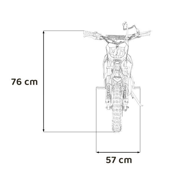 Детский аккумуляторный мотоцикл RENEGADE 50R Зеленый