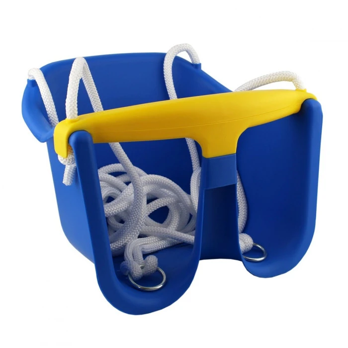 Гойдалка CHEVA, 43 x 30 x 24 см - синьо-жовта