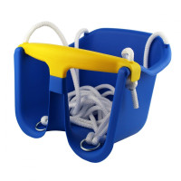 Качели CHEVA, 43 x 30 x 24 см - сине-желтая