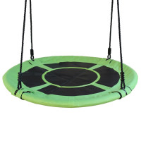 Гойдалка-гніздо MASTER Fun Ring 80 см - зелено-чорна