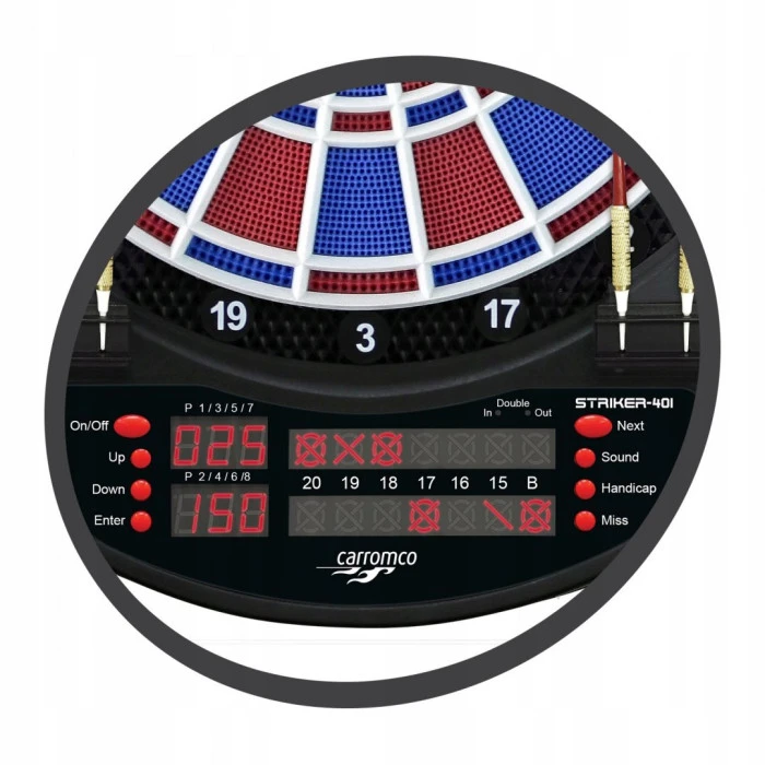 Дартс электронный CARROMCO Striker 401 – 41,7 см