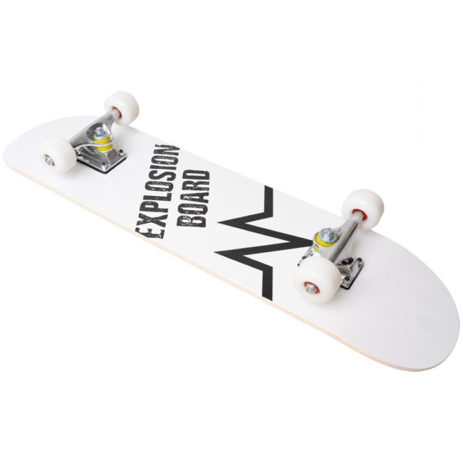 Скейтборд MASTER Explosion Board – черно-белый