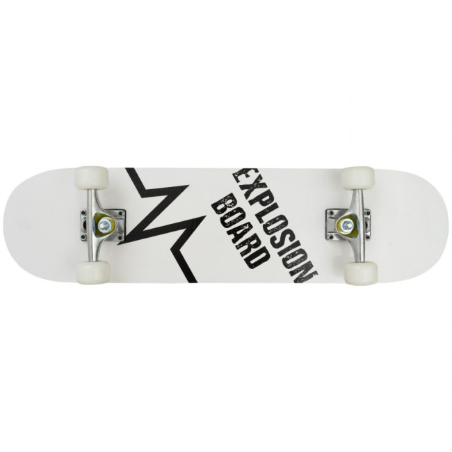 Скейтборд MASTER Explosion Board – черно-белый