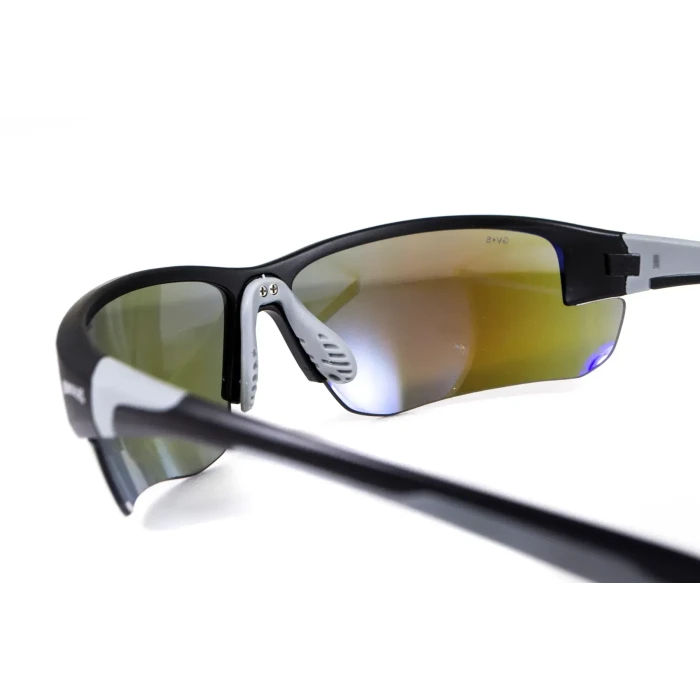 Окуляри захисні спортивні Hercules-7 від Global Vision, сині