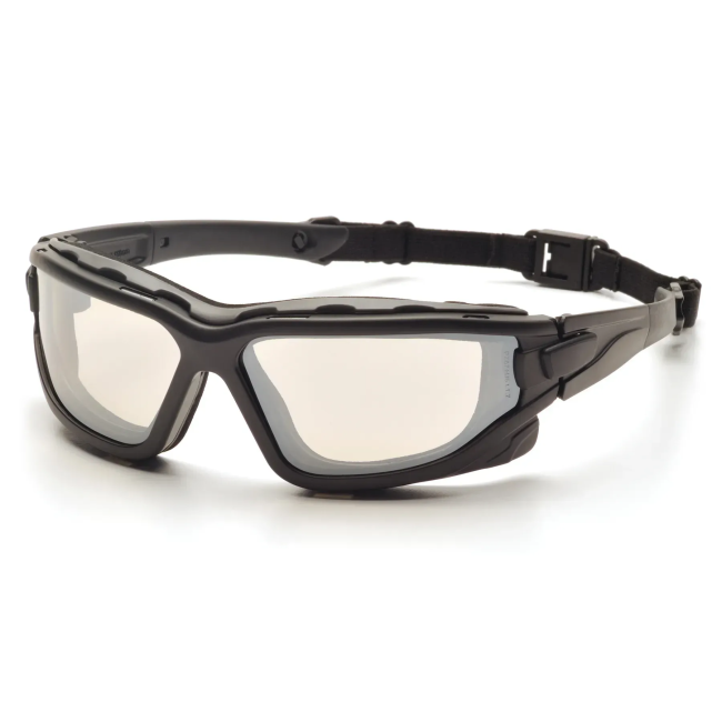 Окуляри захисні з ущільнювачем Pyramex i-Force XL Anti-Fog, світло-коричневі