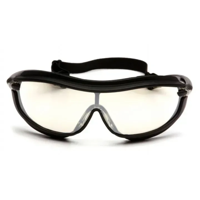 Окуляри захисні з ущільнювачем Pyramex XS3 Plus Anti-Fog, світло-коричневі