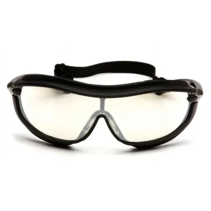 Очки защитные с уплотнителем Pyramex XS3 Plus Anti-Fog, светло-коричневые.