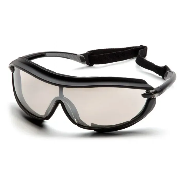 Окуляри захисні з ущільнювачем Pyramex XS3 Plus Anti-Fog, світло-коричневі