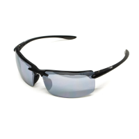 Окуляри захисні Global Vision Wheelin Black, сірі