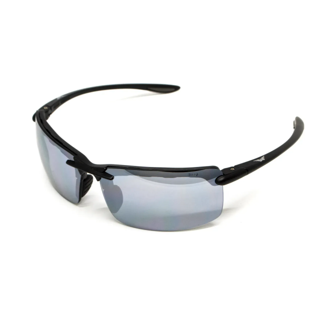 Окуляри захисні Global Vision Wheelin Black, сірі