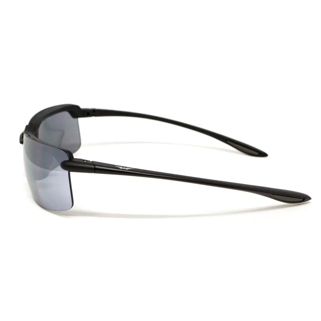 Окуляри захисні Global Vision Wheelin Black, сірі