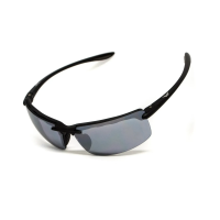 Окуляри захисні Global Vision Wheelin Black, сірі