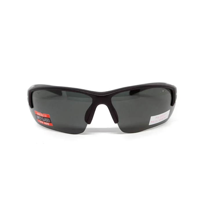 Окуляри захисні поляризаційні BluWater Samson-3 Z87.1 Polarized, сірі