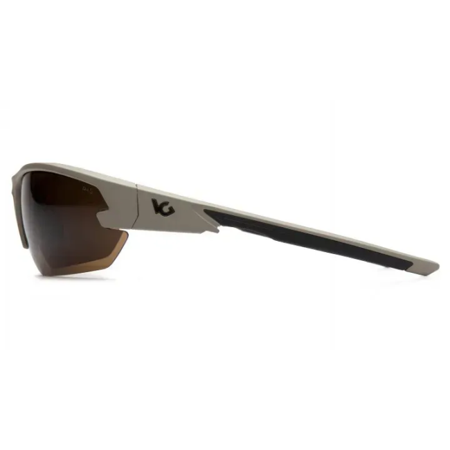 Окуляри захисні Venture Gear Tactical Semtex Tan Anti-Fog, коричневі