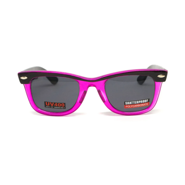 Окуляри захисні Swag Hipster-4 Pink, сірі