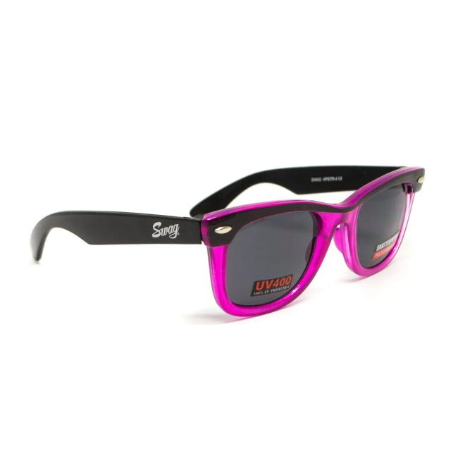 Окуляри захисні Swag Hipster-4 Pink, сірі