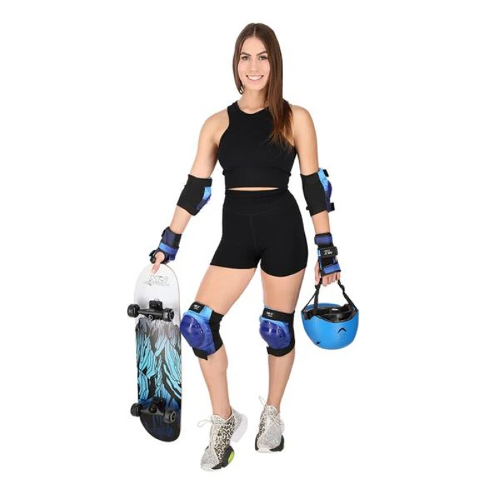 Комплект протекторов размер M NILS EXTREME H734 синий