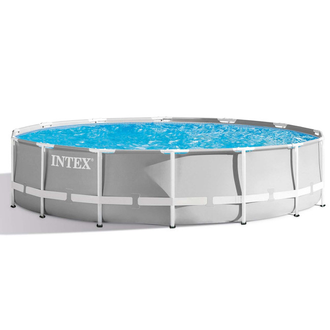 Бассейн каркасный 21в1 INTEX 26720, 427 х 107 см + машина для создания пузырей