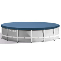 Бассейн каркасный 21в1 INTEX 26720, 427 х 107 см + машина для создания пузырей