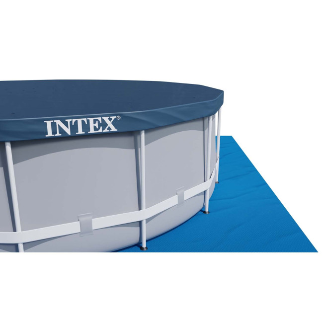 Бассейн каркасный 21в1 INTEX 26720, 427 х 107 см + машина для создания пузырей