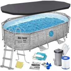 Бассейн каркасный Bestway 56714N 427 х 250 х 100 см