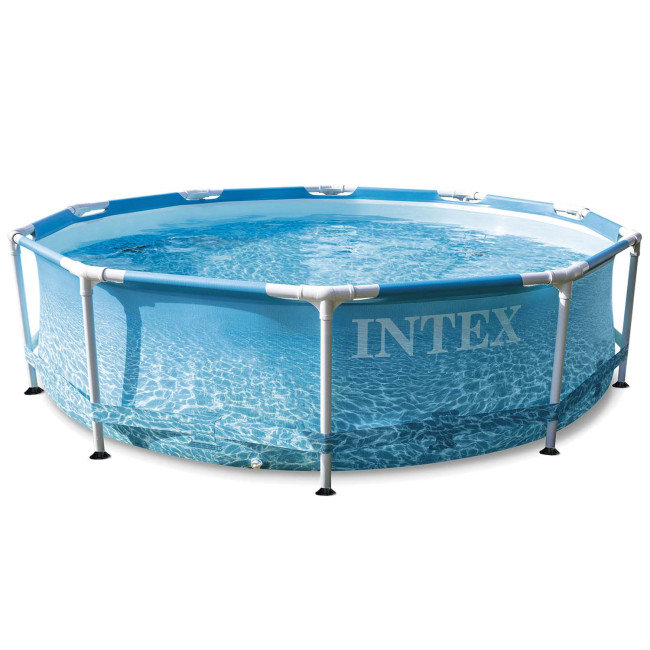 Басейн каркасний 16в1 INTEX 28208, 305 x 76 см + машина для створення бульбашок
