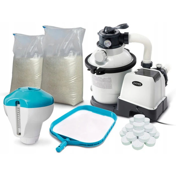 Бассейн каркасный панельный 18в1 Intex 26384 478 × 124 см