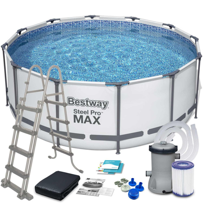 Басейн каркасний 6в1 Bestway 56420, 366 x 122 см