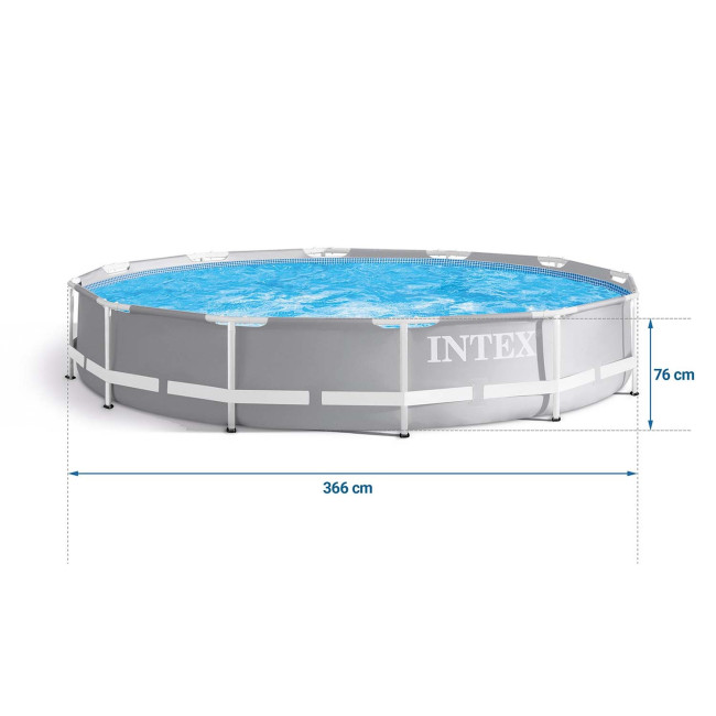 Басейн каркасний 4в1 INTEX 26712, 366 x 76 см