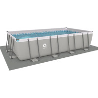 Бассейн каркасный прямоугольный 18в1 Avenli Garden 549x305x122 см KIT - серый