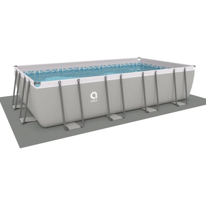 Бассейн каркасный прямоугольный 18в1 Avenli Garden 549x305x122 см KIT - серый