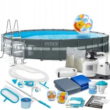 Бассейн каркасный 20в1 Intex 26340 732 х 132 см