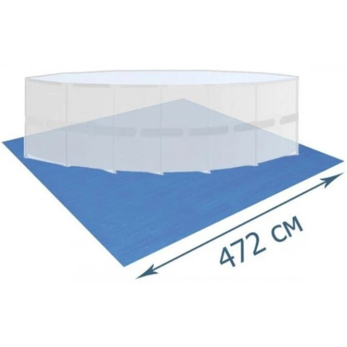 Коврик для бассейна Intex 28048 472 x 472см