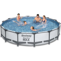 Бассейн каркасный 9в1 Bestway 56595 Steel Pro Max 427 см