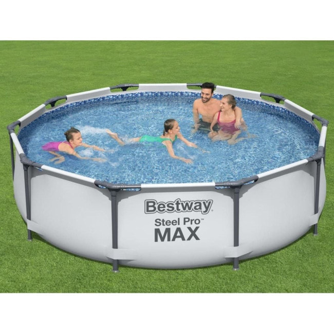 Бассейн каркасный 3в1 Bestway 56408 Steel Pro Max 305 см
