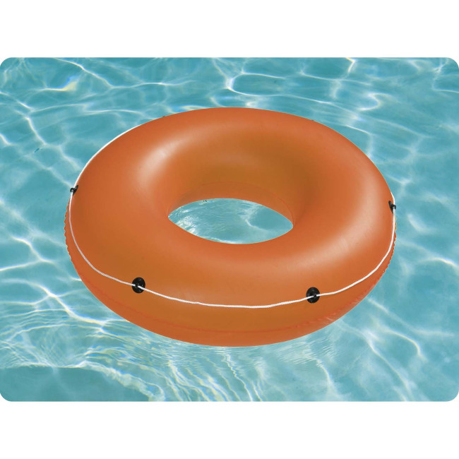 Круг надувной для плавания Bestway 36120 оранжевый, 119 см
