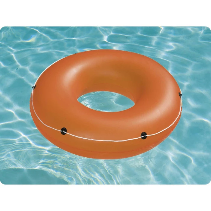 Круг надувной для плавания Bestway 36120 оранжевый, 119 см