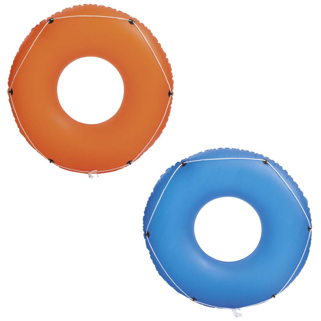 Круг надувной для плавания Bestway 36120 оранжевый, 119 см