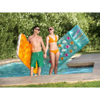 Надувной матрас для плавания Bestway 43014 бирюзовый, 188 x 71 см