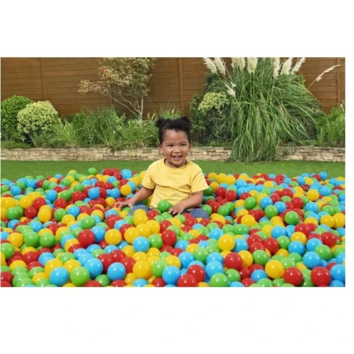 Набір 100 м'ячиків для сухих басейнів BESTWAY 5,85 см 4 кольори + сумка 52648