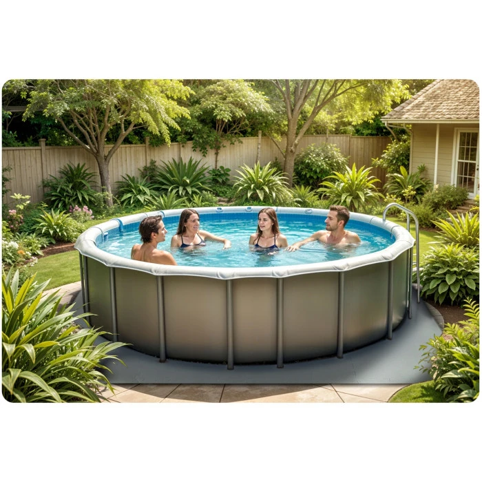 Коврик-пазл для бассейна Dmuchane 650001 50 х 50 см 8 шт.