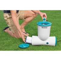 Насос фільтрувальний зі скімером та картриджем Bestway 58469